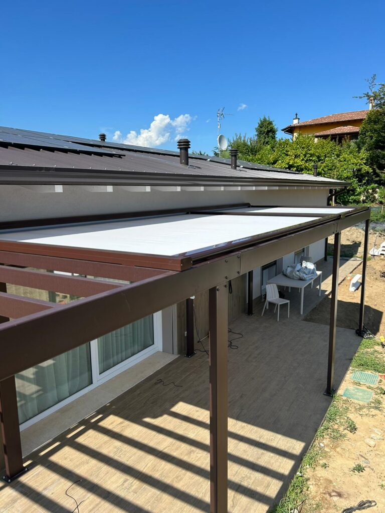 Dettaglio di una pergola